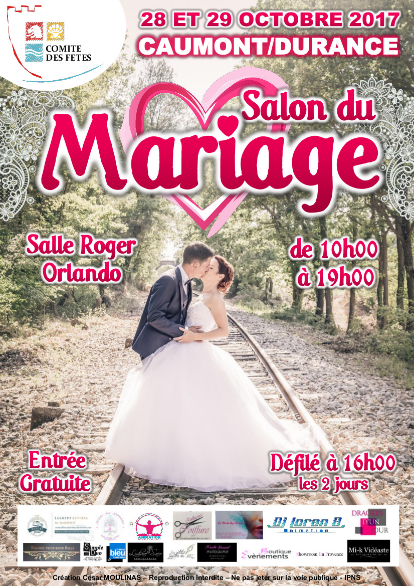Affiche 2017 Salon du Mariage3