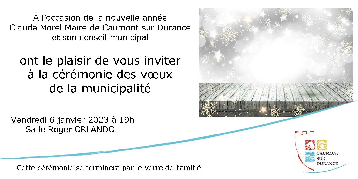 invitation VOEUX 6 janvier 2023