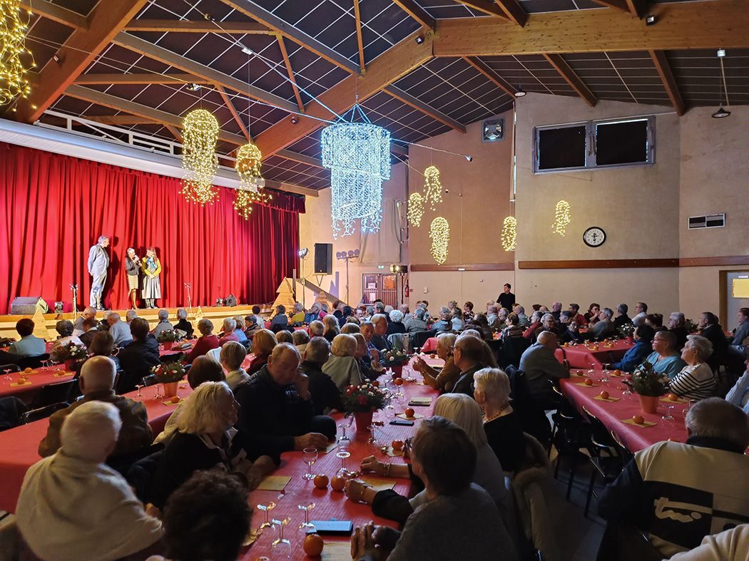 Colis et goûter de Noël
