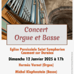 Concert d'orgue et basse