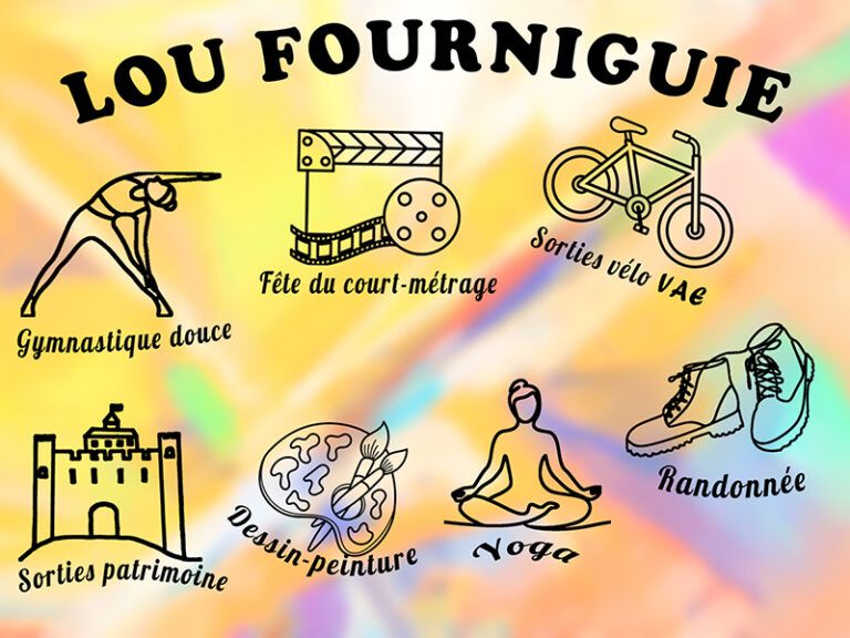 Affiche activités Lou Fourniguié
