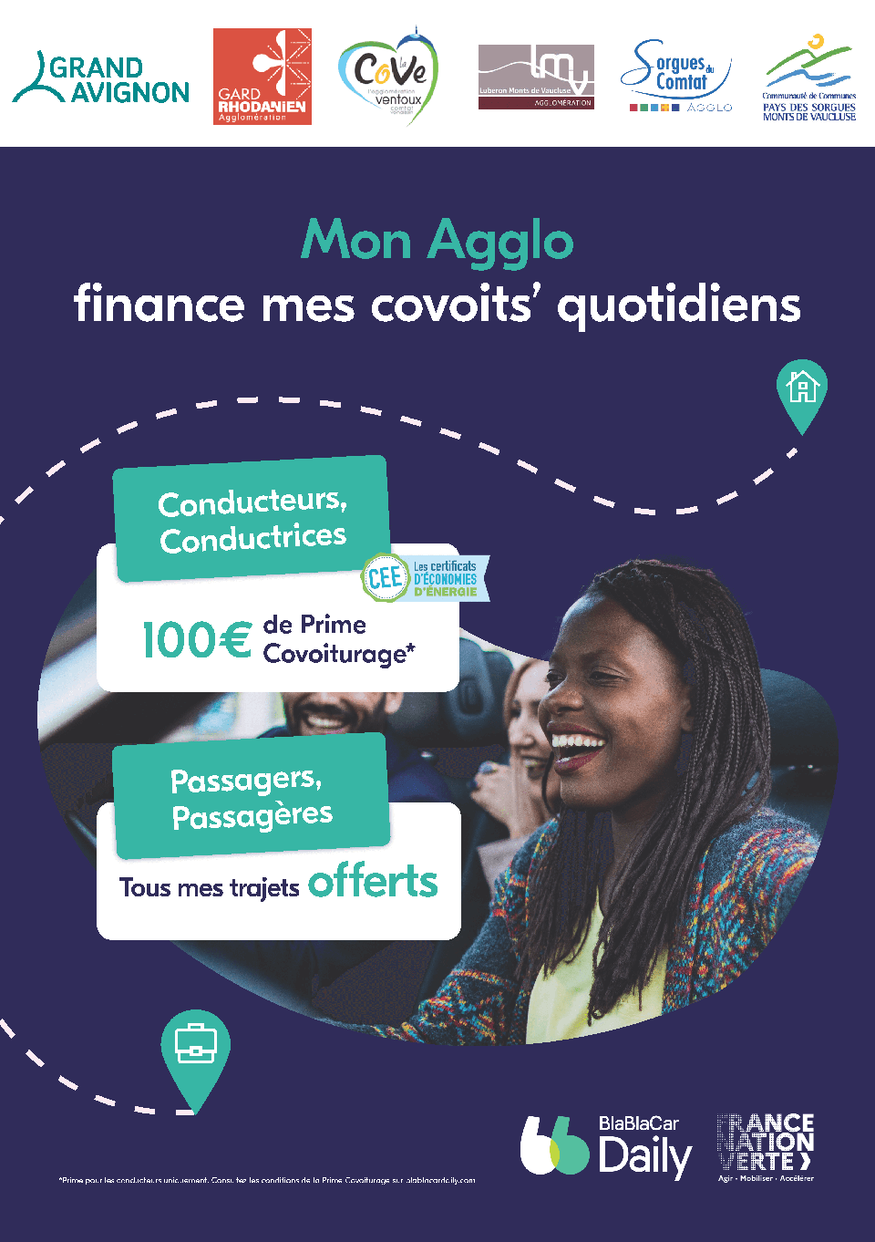 Blablacar daily covoiturage