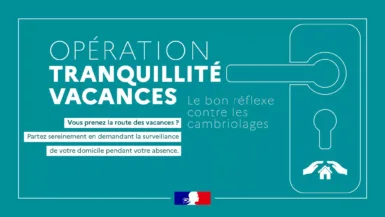 Opération tranquillité vacances