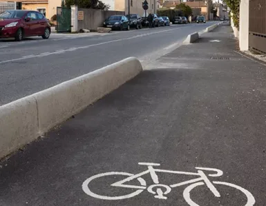 voie douce route de Gadagne