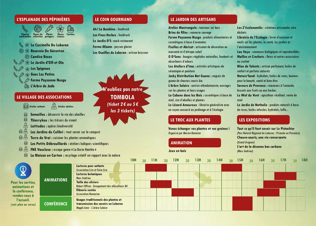 programme Hortus botanicus