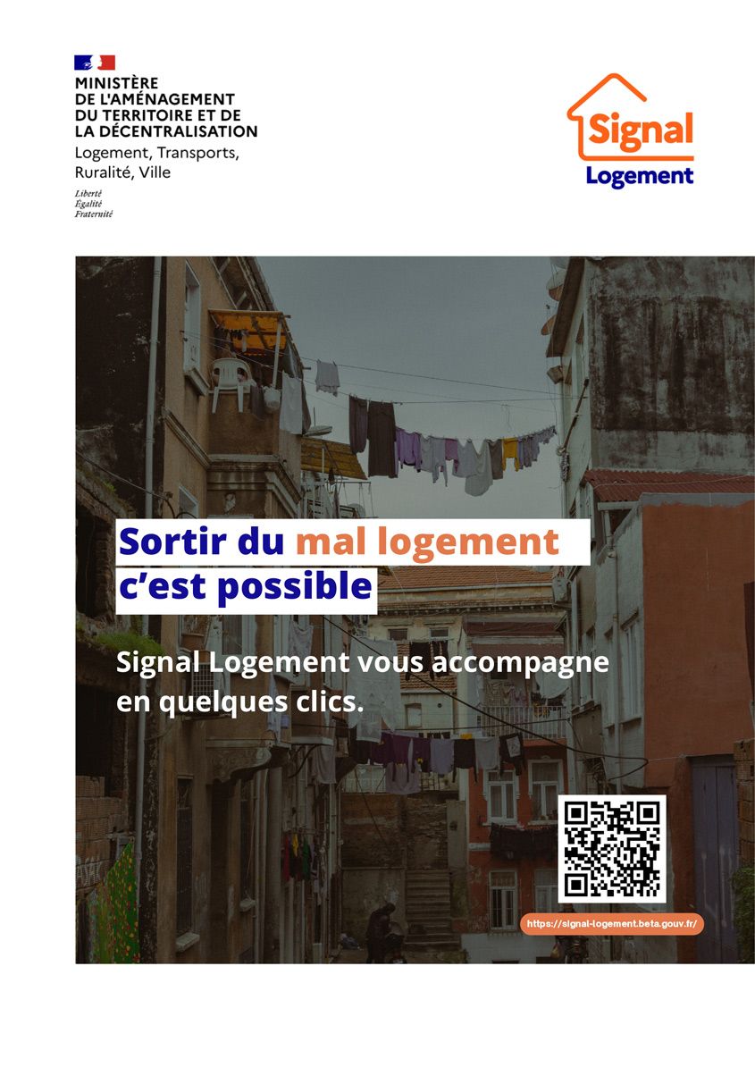 Signal logement