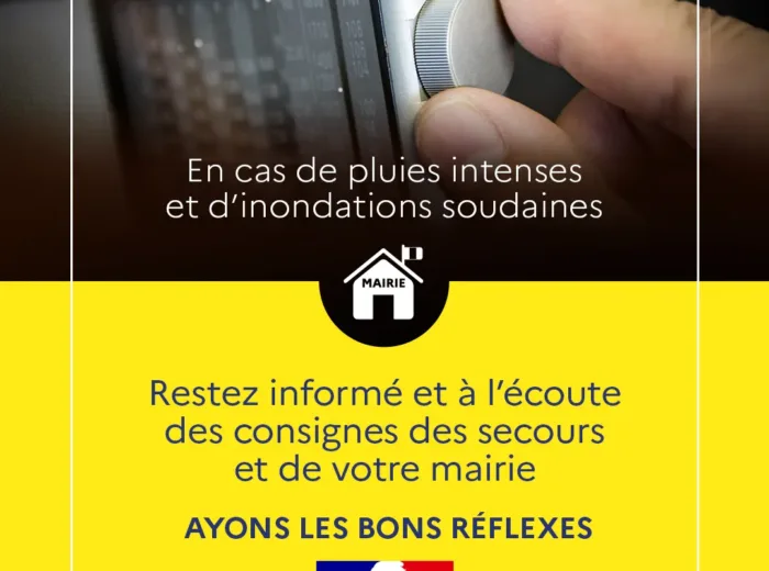 pluies inondation information