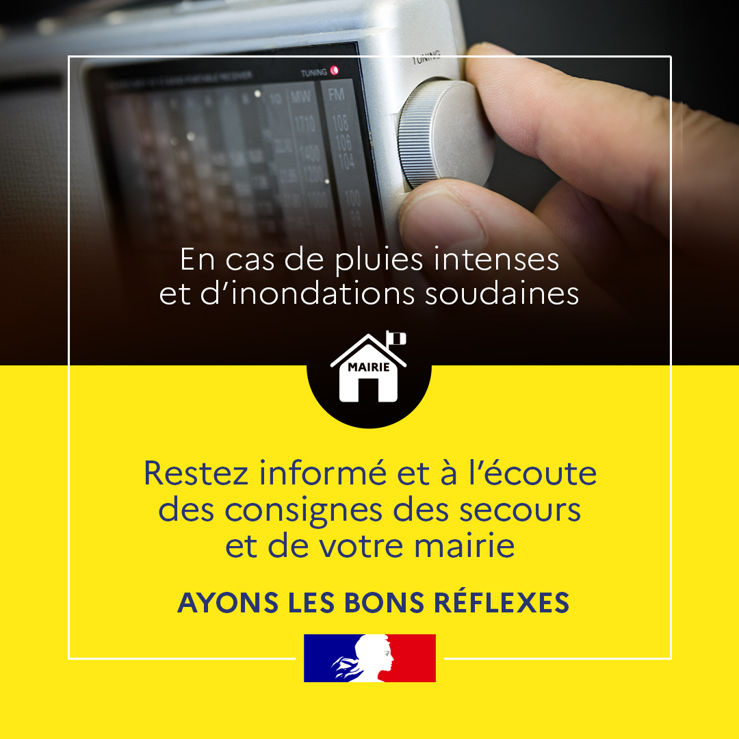 pluies inondation information