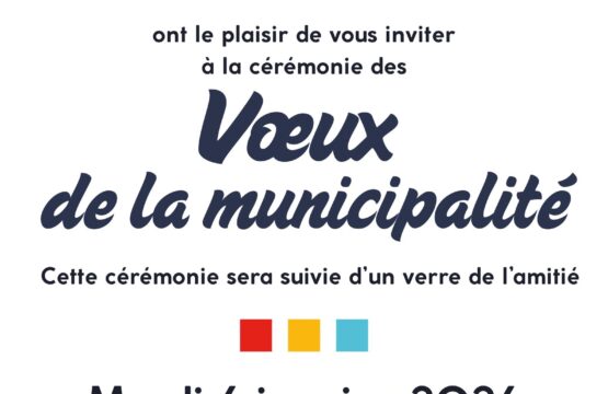 Vœux de la municipalité