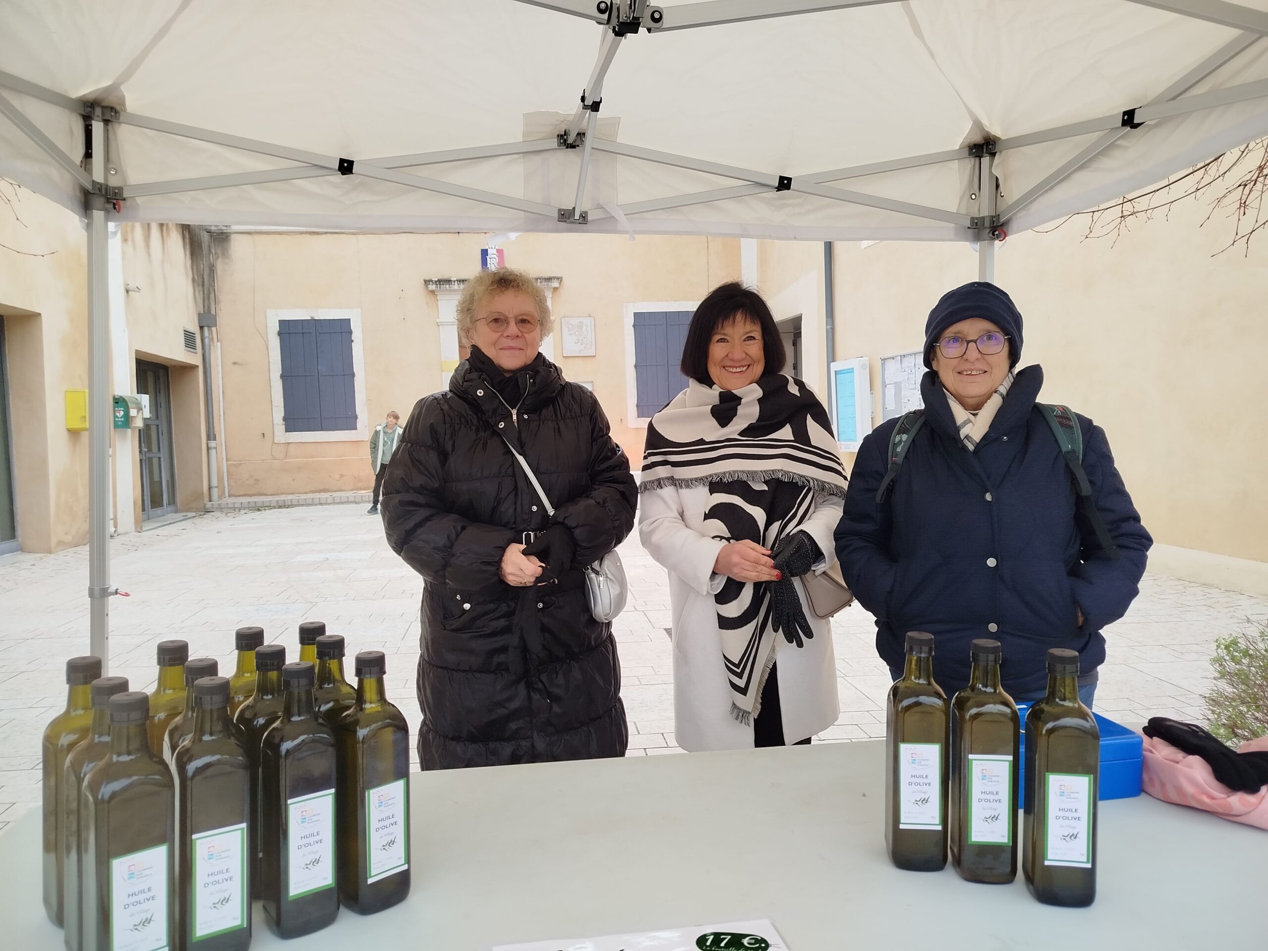 Vente d'huile d'olive