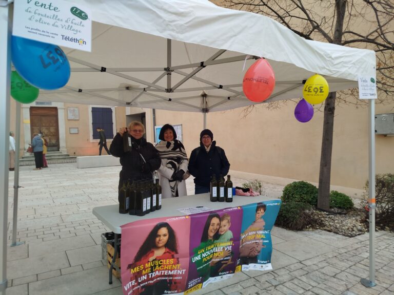 Vente d'huile d'olive