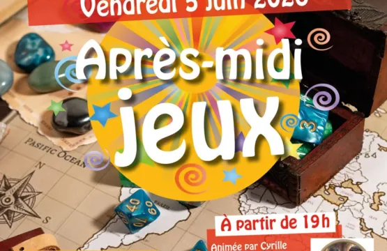 Soirée jeux 5 juin