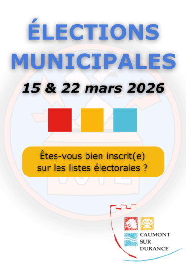 élections municipales, pensez à vous inscrire