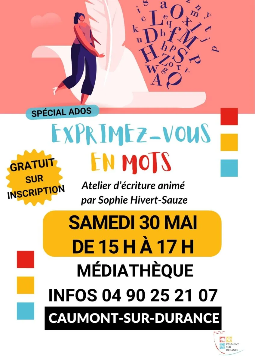 Atelier écriture mai