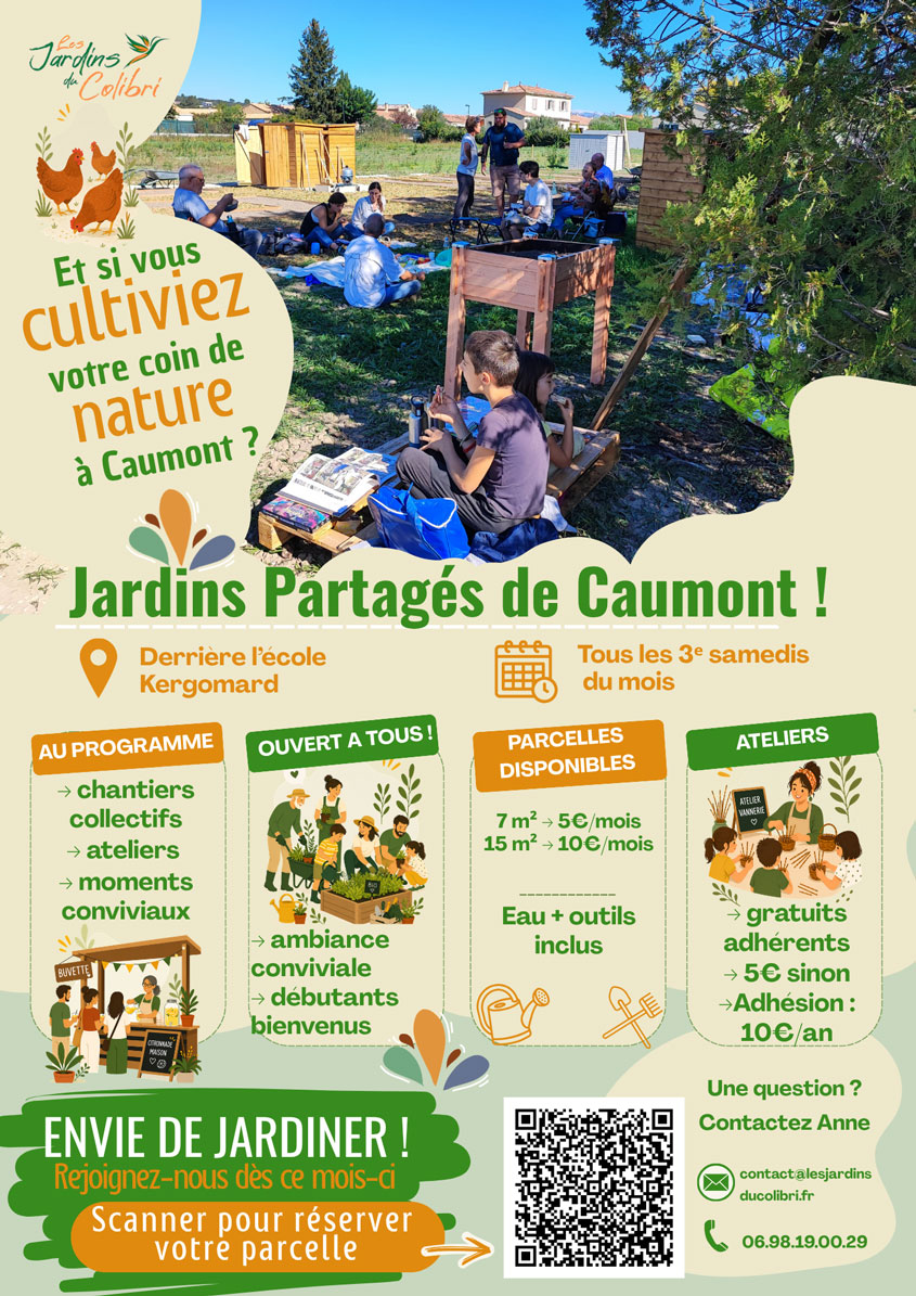 Jardins partagés Caumont