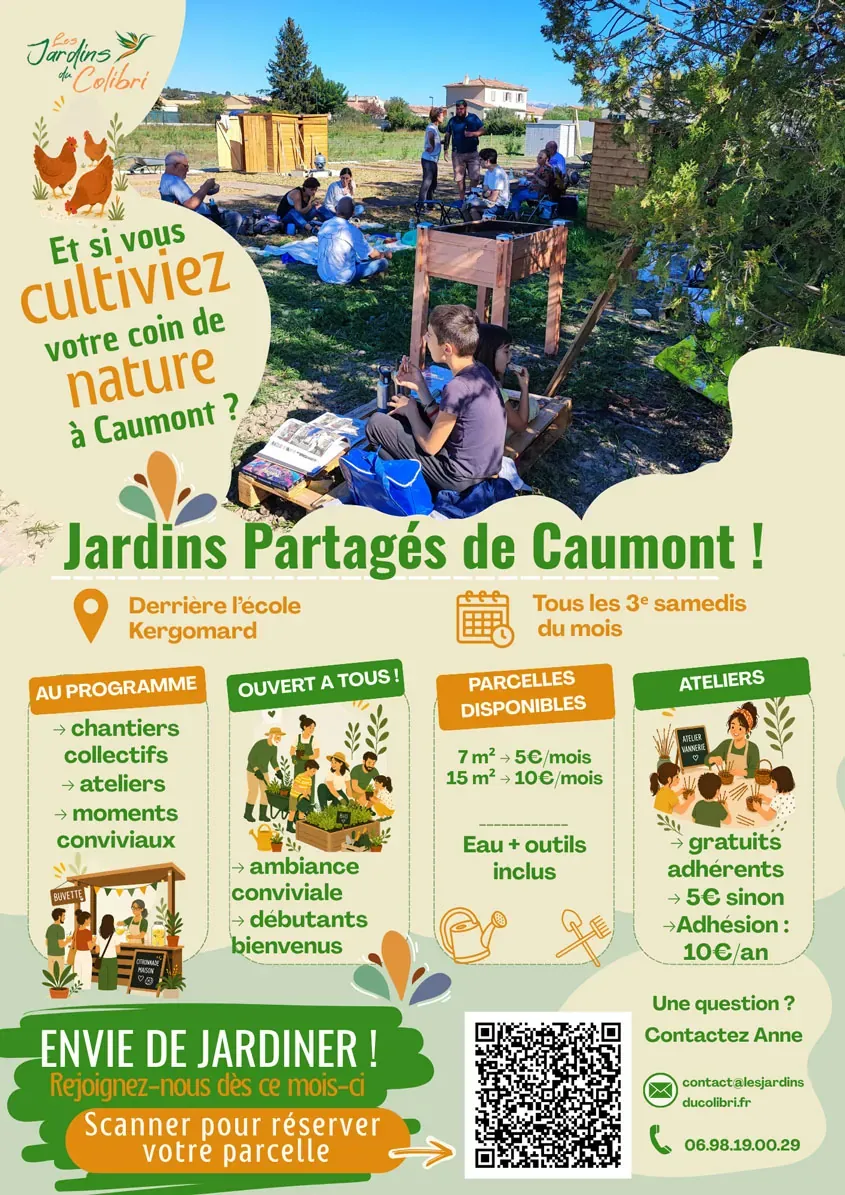 Jardins partagés Caumont