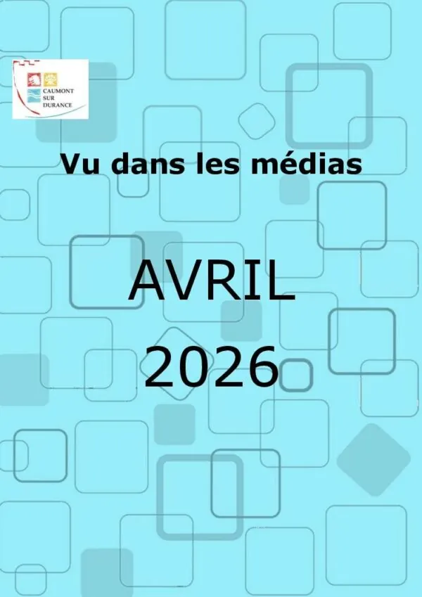 Image du document Vu dans les médias Avril 2026