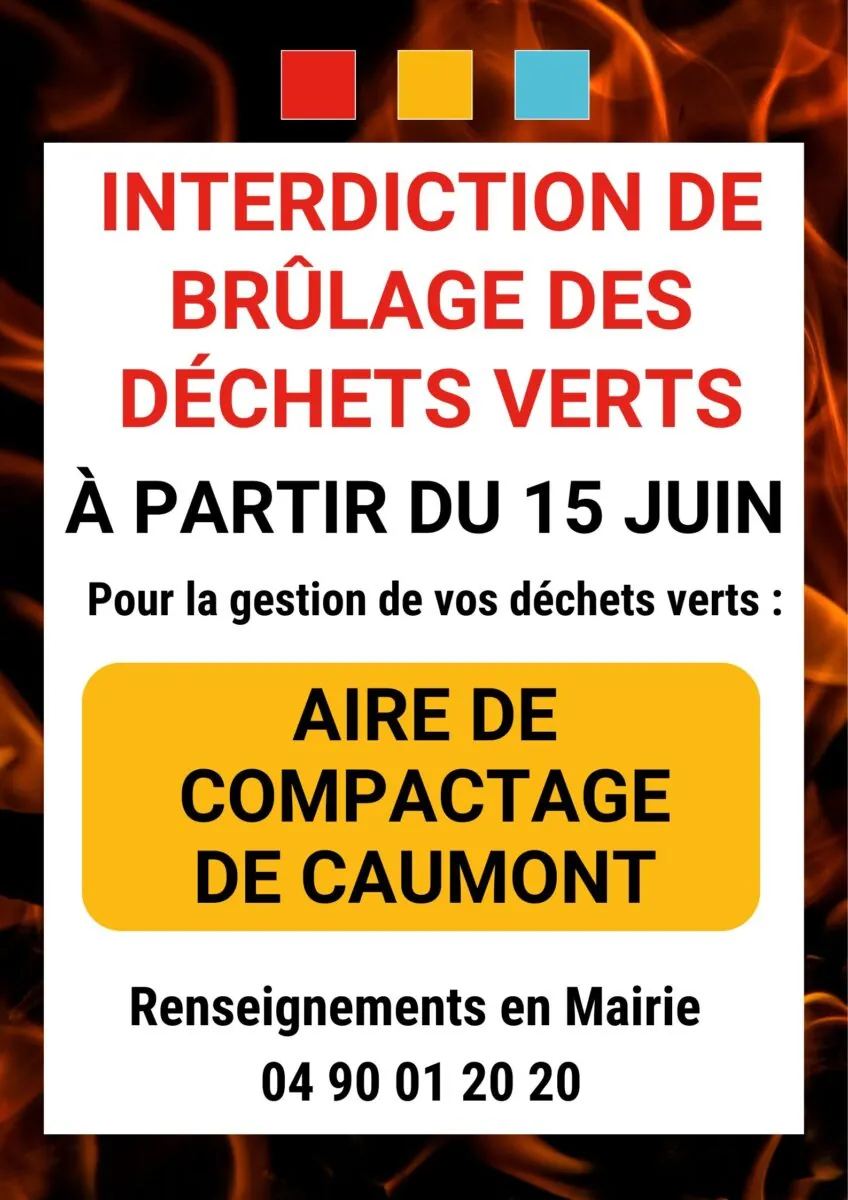 brûlage déchets verts