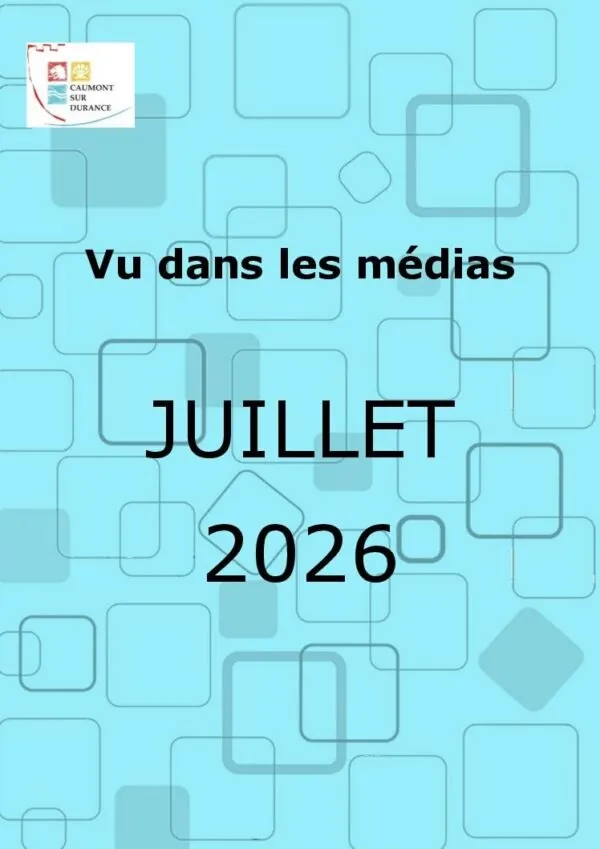 Image du document Vu dans les médias Juillet 2026