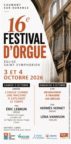 16e festival d'orgue