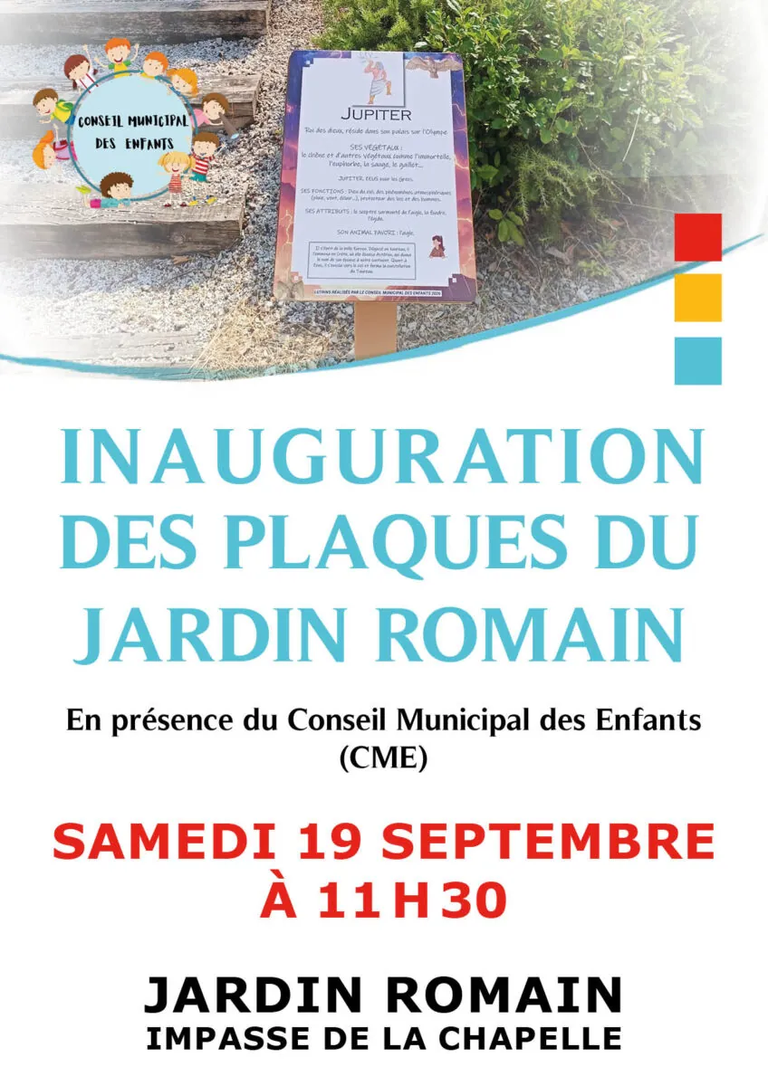 inauguration plaques JR