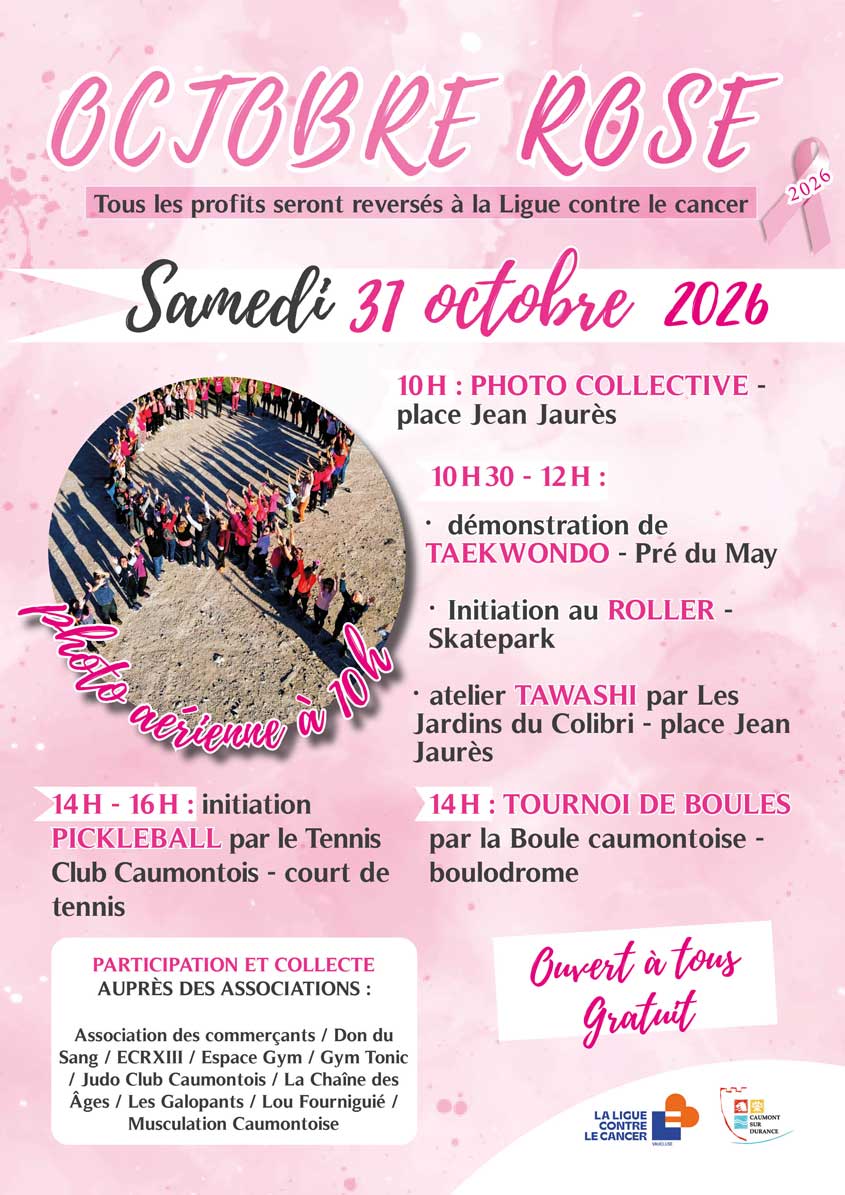 Octobre rose 2026